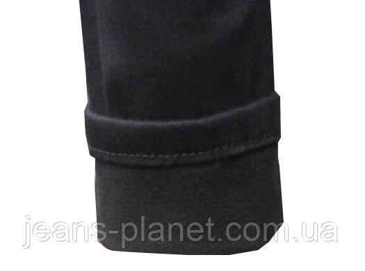 Джинсы женские зауженные с высокой посадкой Американка тёмно-серые 27 размер — изображение 5