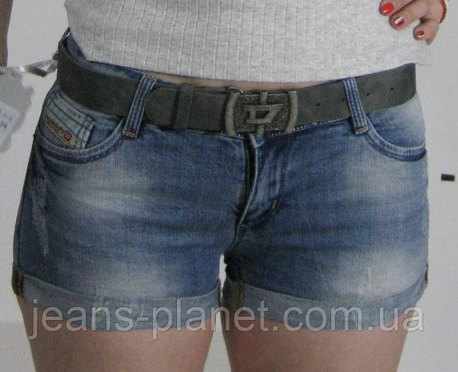 Шорты женские джинсовые короткие с низкой посадкой 27 размер — изображение 4