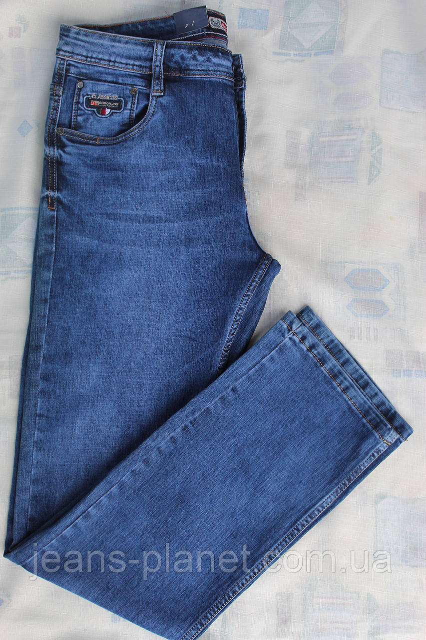 Джинсы мужские классического покроя Baron 36 размер — изображение 5