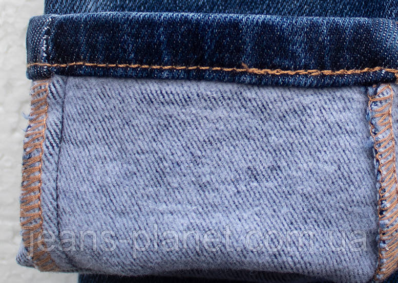 Джинси жіночі утеплені завужені з високою посадкою Cudi 29 розмір — изображение 2