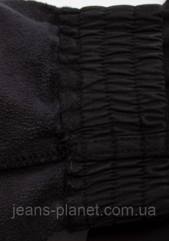 Чоловічі зимові джинси джогери карго ITENO чорного кольору — изображение 6