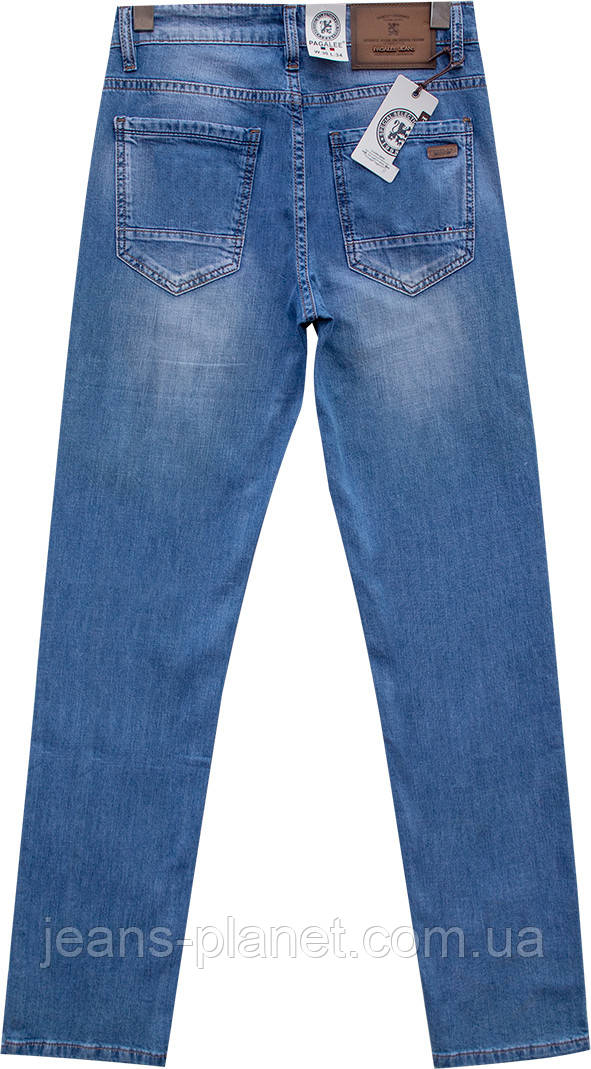 Джинси чоловічий класичні з косими кишенями весна-літо — изображение 5