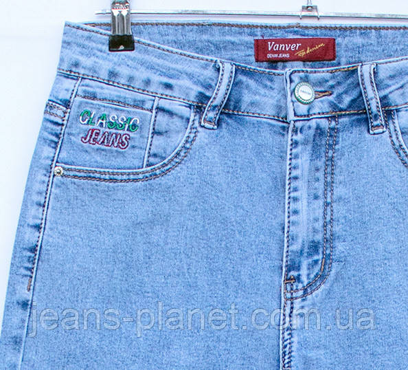 Джинси жіночі класичні прямі з високою посадкою Vanver Весна-24 — изображение 4