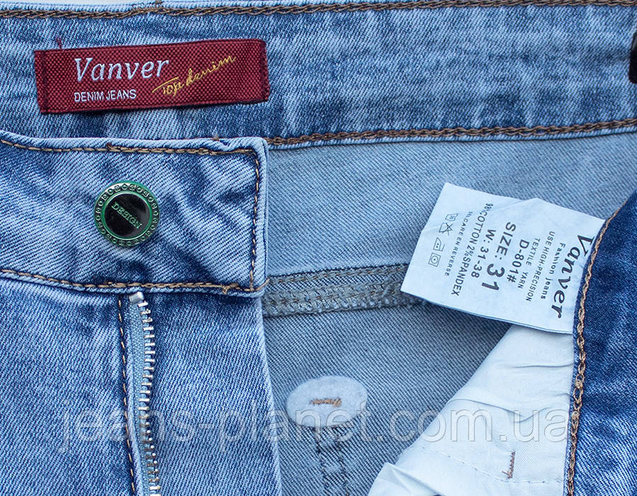 Джинси жіночі класичні прямі з високою посадкою Vanver Весна-24 — изображение 5