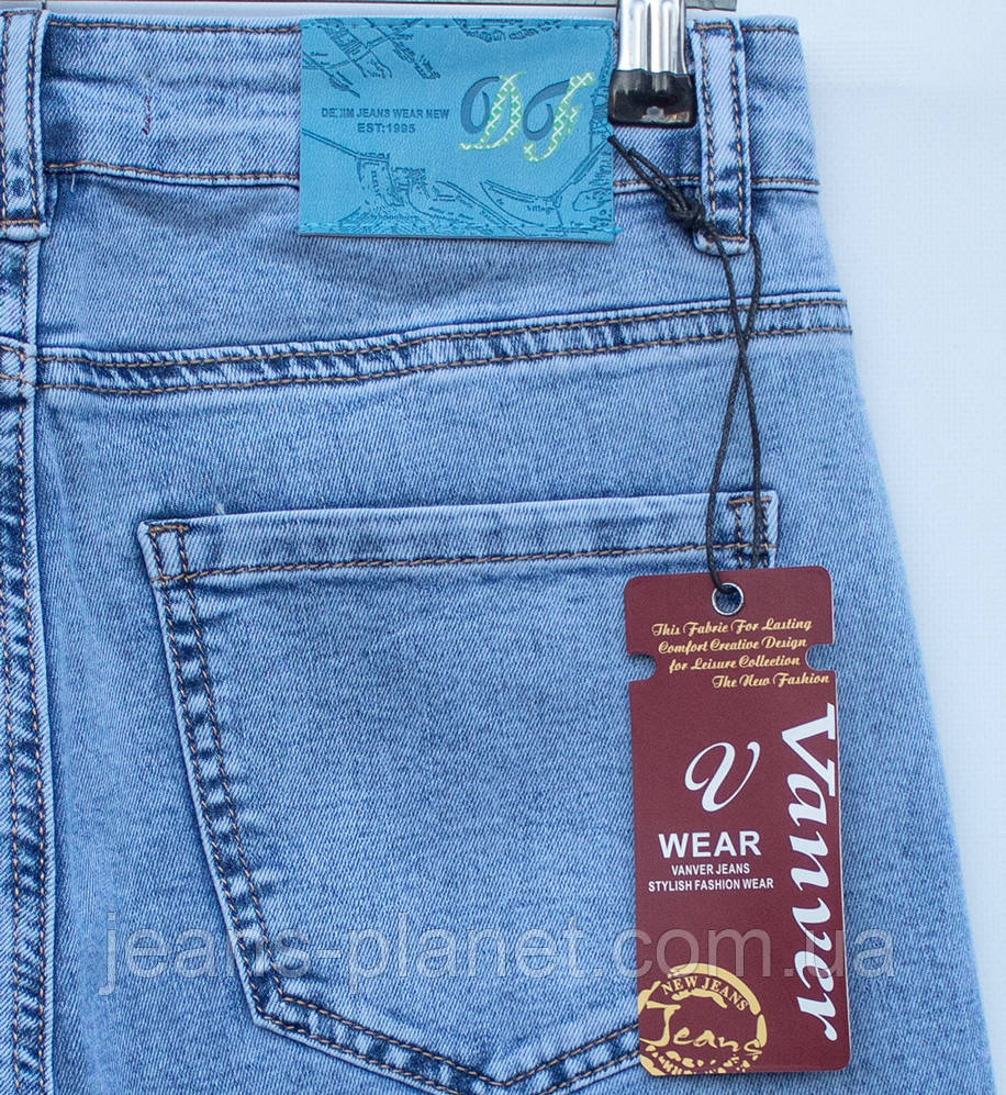 Джинси жіночі класичні прямі з високою посадкою Vanver Весна-24 — изображение 6