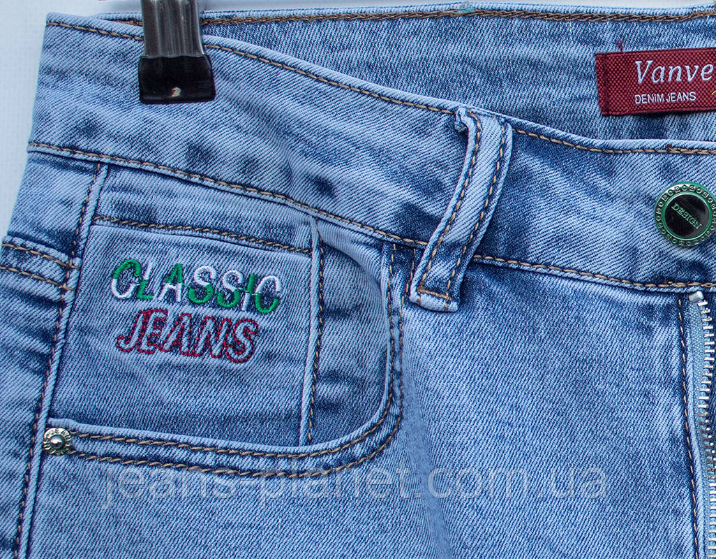 Джинси жіночі класичні прямі з високою посадкою Vanver Весна-24 — изображение 8