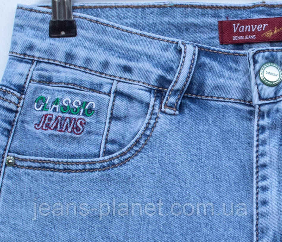 Джинси жіночі класичні прямі з високою посадкою Vanver Весна-24 — изображение 9