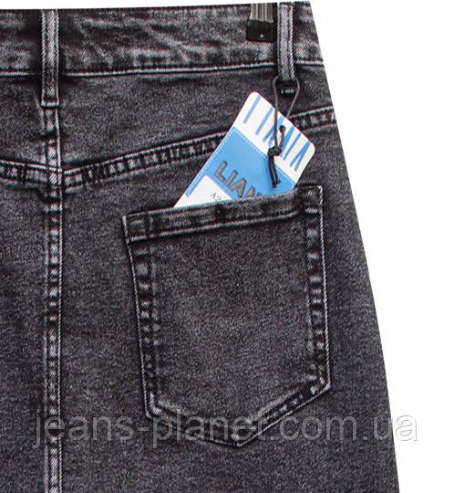 Модна джинсова спідниця міді-максі 80 см довжина великі розміри — изображение 6