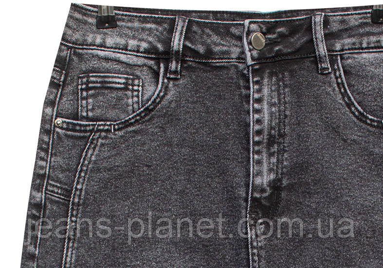 Модна джинсова спідниця міді-максі 80 см довжина великі розміри — изображение 4