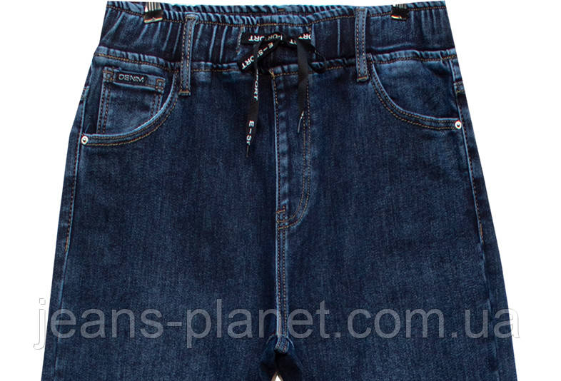 Джинси жіночі мом утеплені байкою пояс на резинці Lady N - Liana — изображение 4