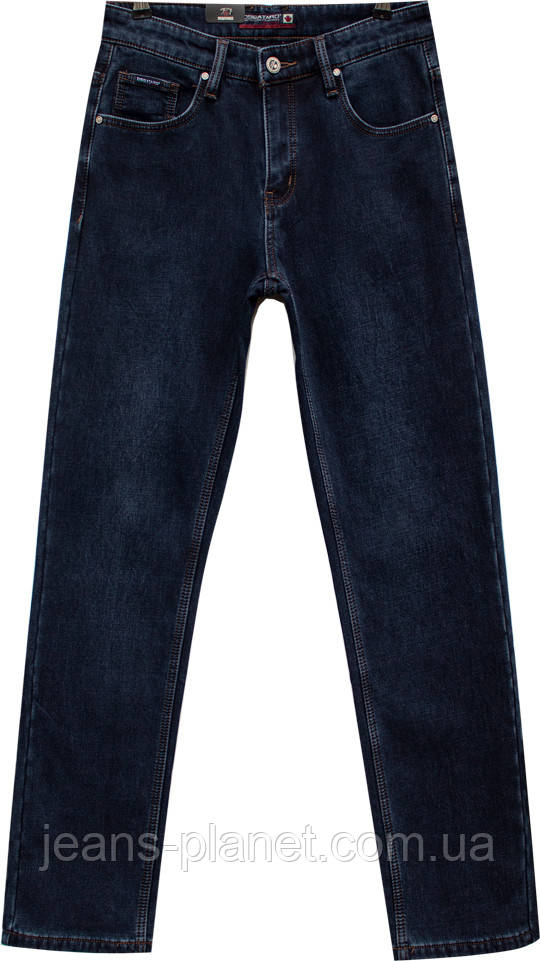 Джинси чоловічі зимові класичні темно-синього кольору Dsqatard -2311 — изображение 8