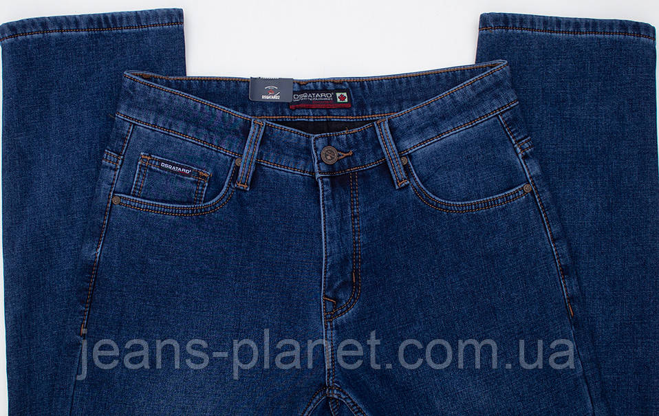 Джинси чоловічі класичні утеплені на флісі Dsqatard - 2308 — изображение 4