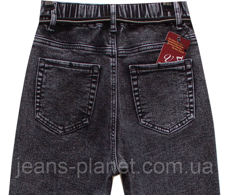 Джинси жіночі завужені утеплені Vanver графітного кольору 32 розмір — изображение 6