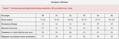 Модні жіночі джинси палаццо блакитного кольору Vanver — изображение 2