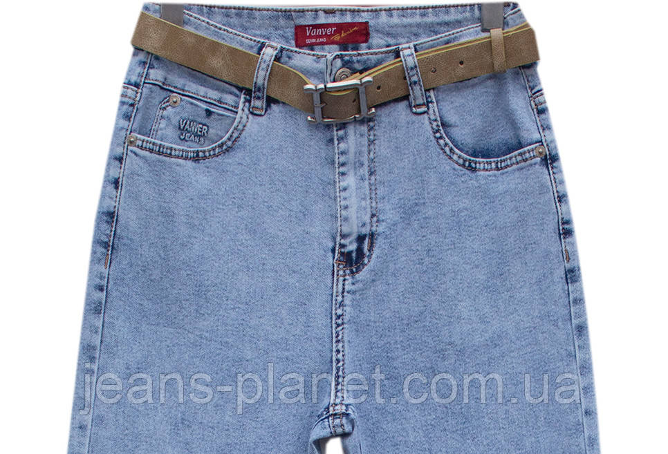 Джинси жіночі класичні прямі з високою посадкою Vanver Весна-25 — изображение 3