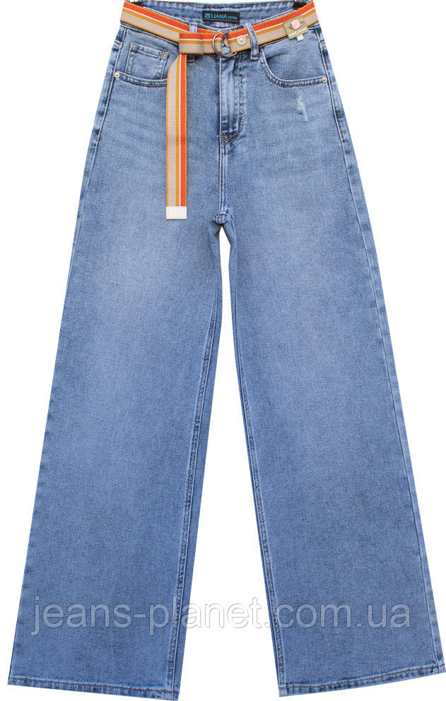 Наймодніші жіночі джинси палацо кльош Liana — изображение 6