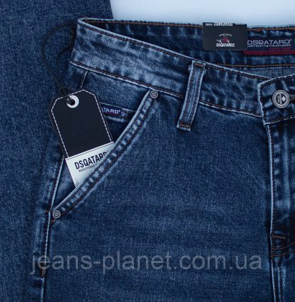 Чоловічі класичні джинси Dsqatard з косими кишенями -9345 — изображение 4