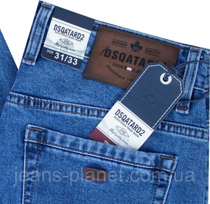 Чоловічі класичні джинси Dsqatard з косими кишенями -9343 — изображение 5