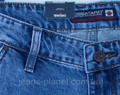 Чоловічі класичні джинси Dsqatard з косими кишенями -9343 — изображение 7