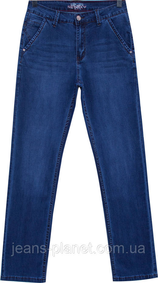Чоловічі класичні літні джинси New Sky з косими кишенями — изображение 9