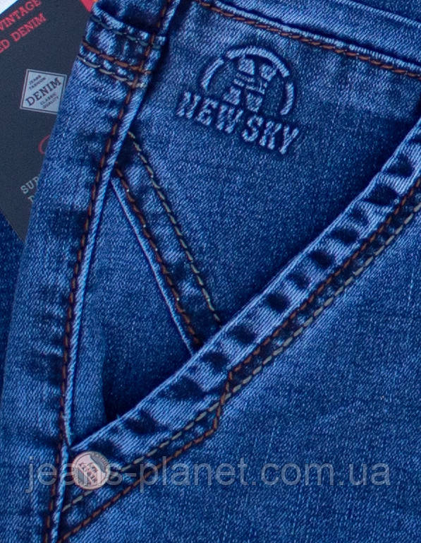 Чоловічі класичні літні джинси New Sky з косими кишенями — изображение 8