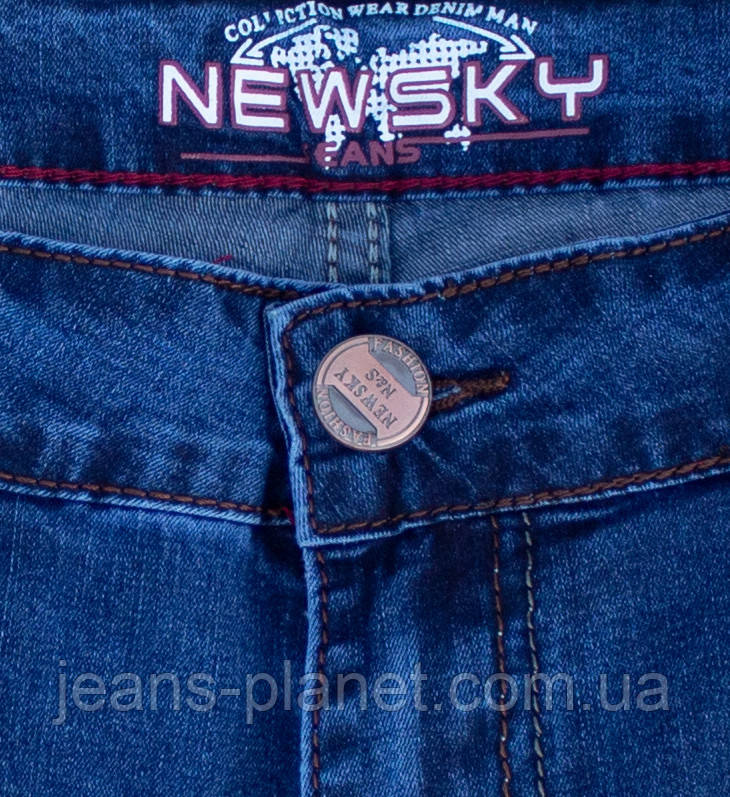 Чоловічі класичні літні джинси New Sky з косими кишенями — изображение 7