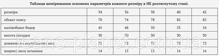 Модні жіночі джинси МОМ колір біла ваніль IT.S Basic — изображение 2