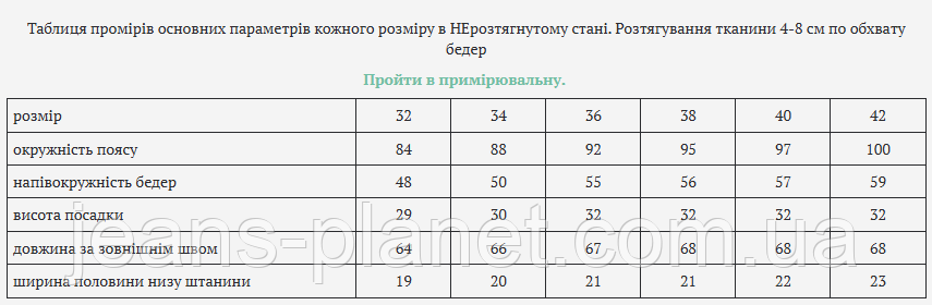 Жіночі ошатні джинсові капрі блакитного кольору Liana 449 — изображение 2