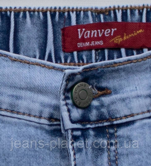 Жіночі джинсові класичні капрі Vanver 8187 — изображение 6