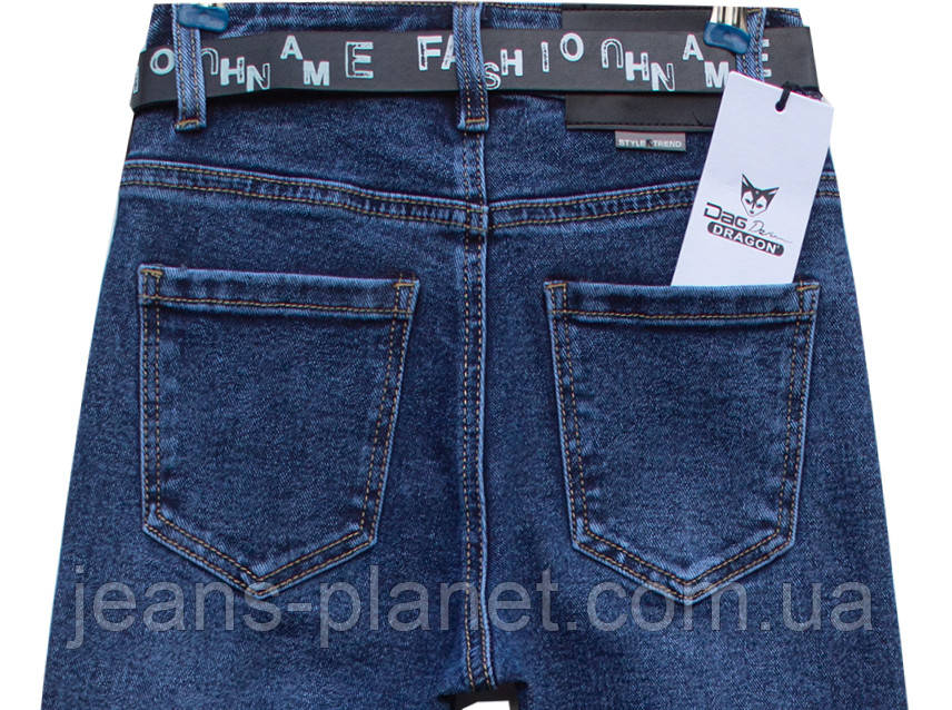 Модні жіночі прямі класичні джинси Straight fit Vanver 8213 — изображение 4