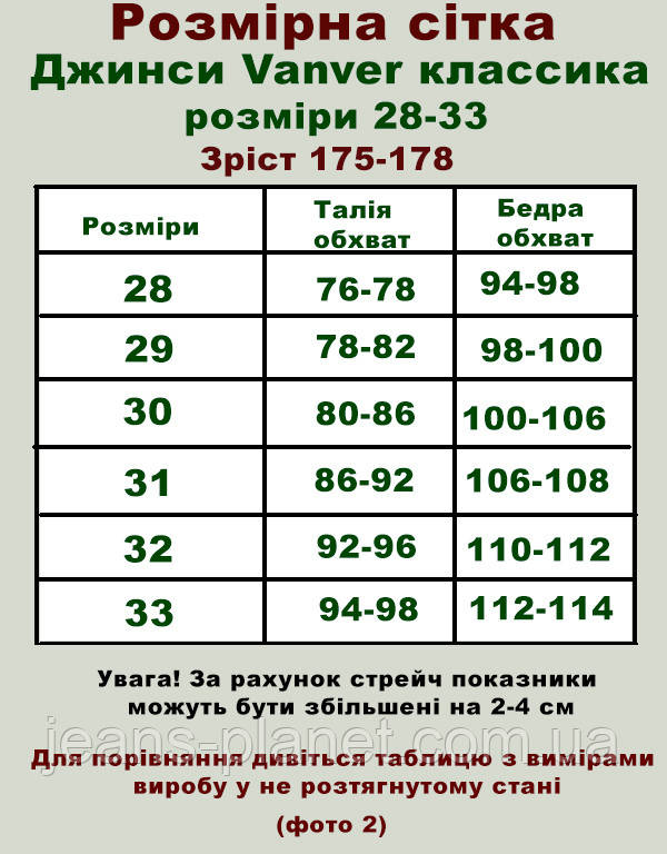 Жіночі класичні джинси чорного кольору Vanver 82055 — изображение 2